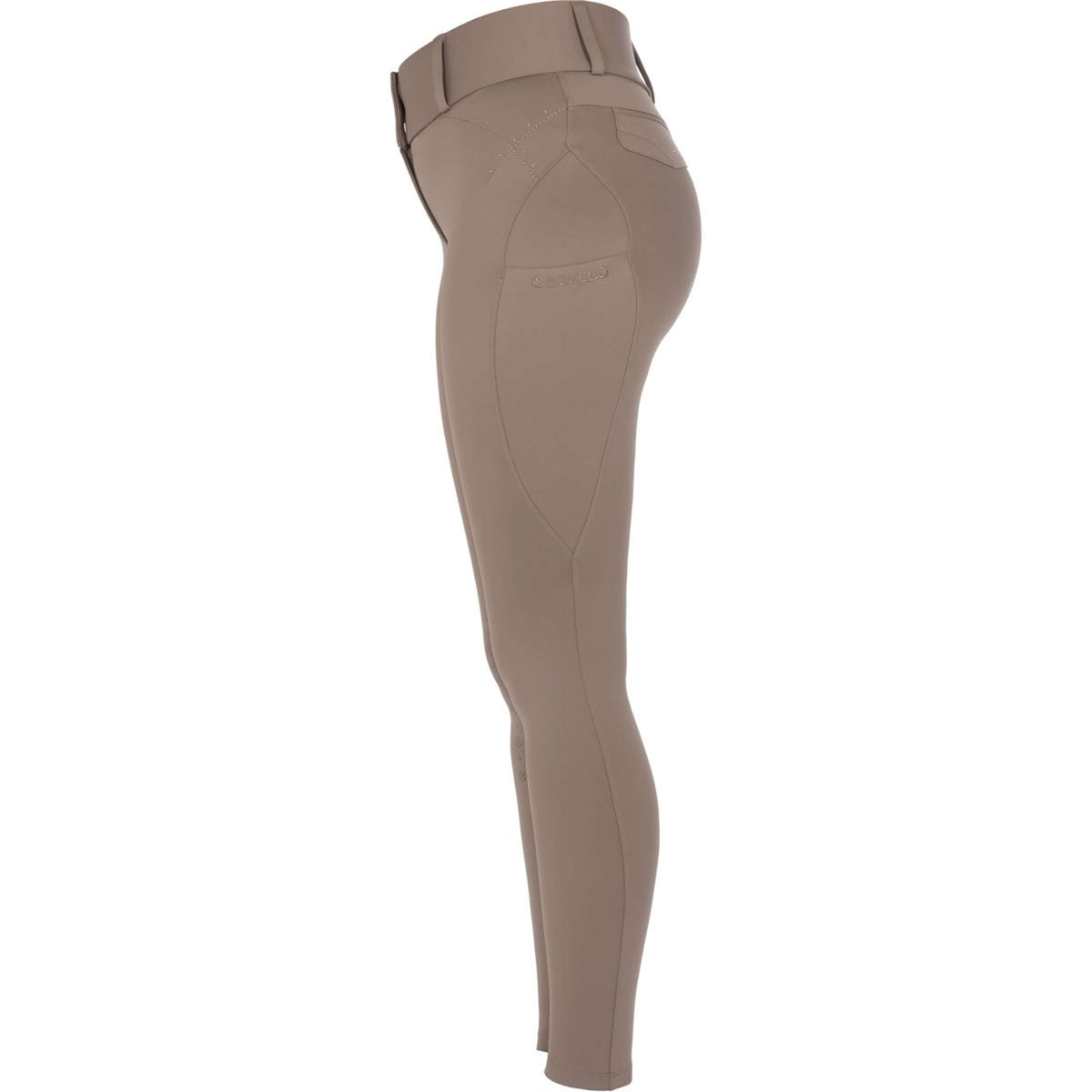 Cavallo Pantalon d'Équitation CavalCandera Grip Mobile Full Grip Mocha Latte