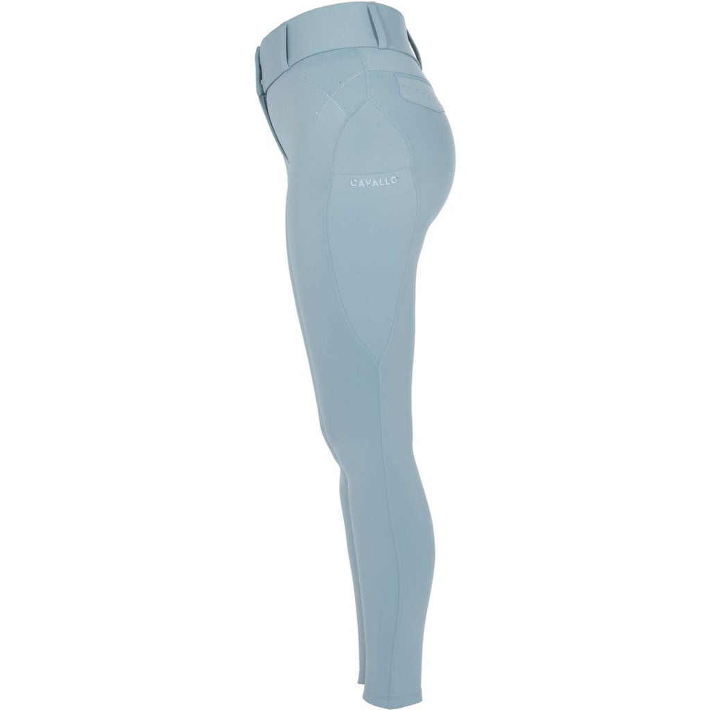 Cavallo Pantalon d'Équitation CavalCandera Grip Mobile Full Grip Soft Aqua