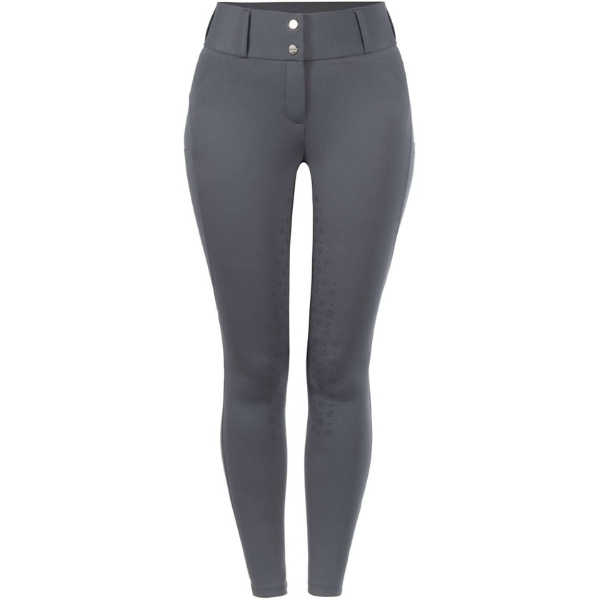 Cavallo Pantalon d'Équitation Cavalcandera Grip Mobile Full Grip Acier