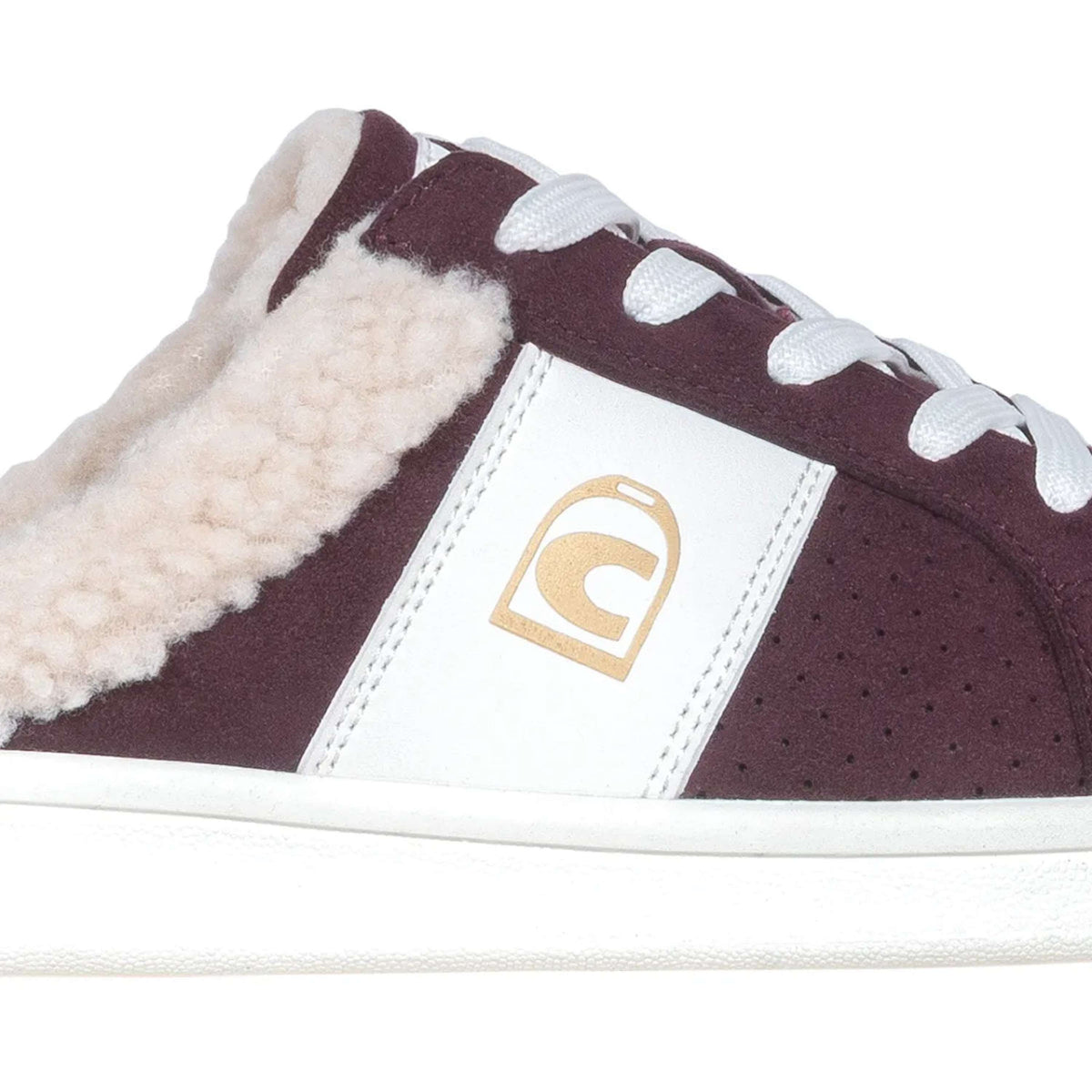 Cavallo Baskets à Enfiler CavalDede avec Talon Ouvert Dusty Plum