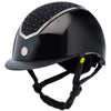 Charles Owen Bombe Kylo Crystal MIPS Black Gloss/Chrome