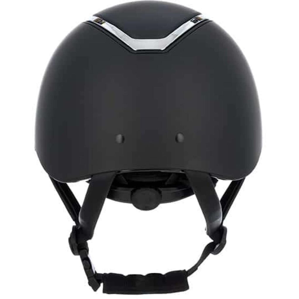 Charles Owen Bombe Kylo Black Matte/Silver