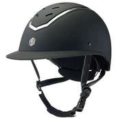 Charles Owen Bombe Kylo Wide Peak Black Matte/Silver