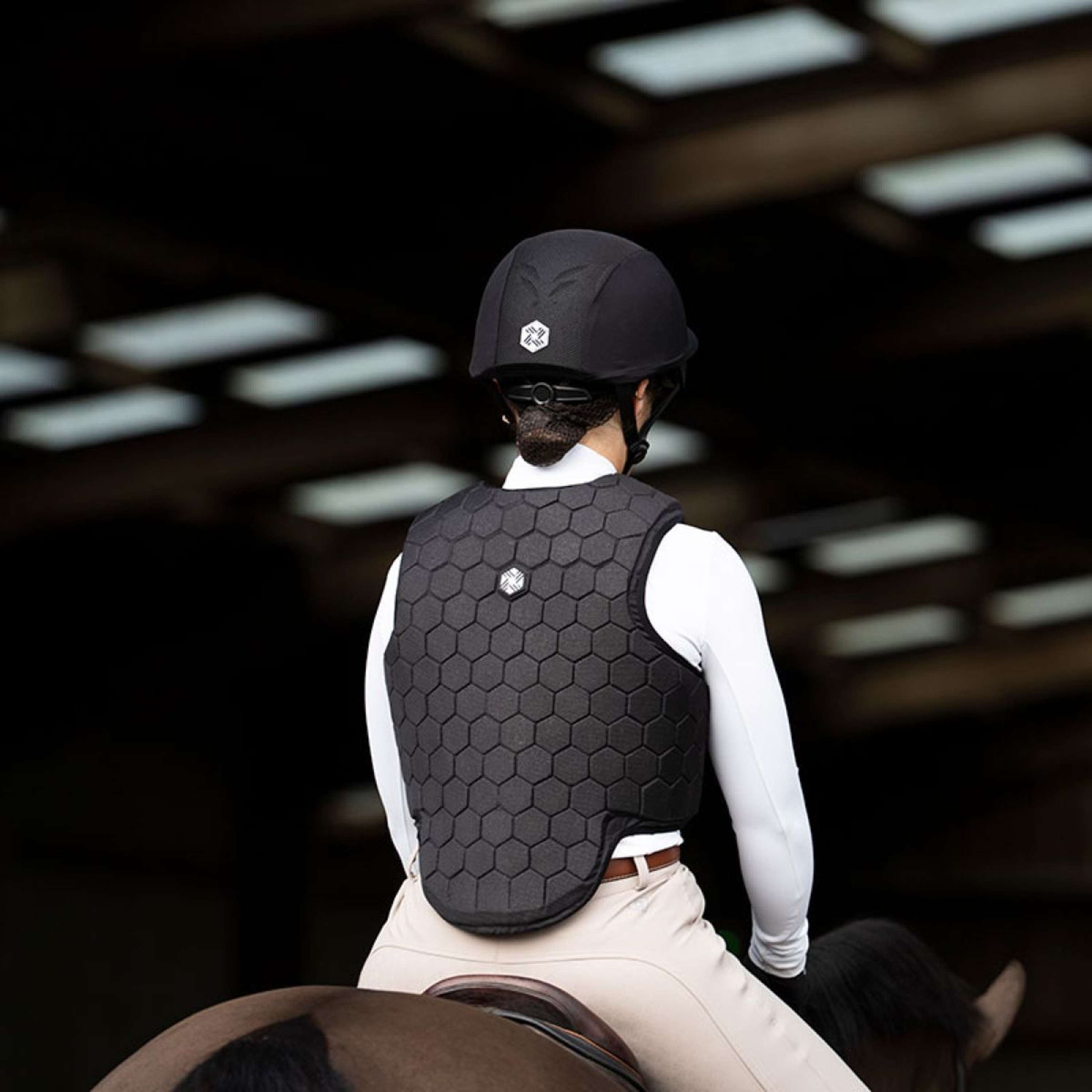 Charles Owen Bodyprotector HEXA Enfants Noir