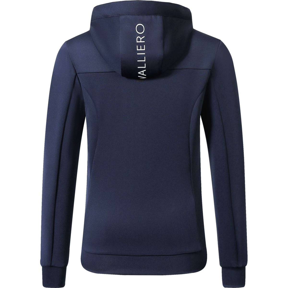 Covalliero Pull col Hoodie SS25 Marin foncé