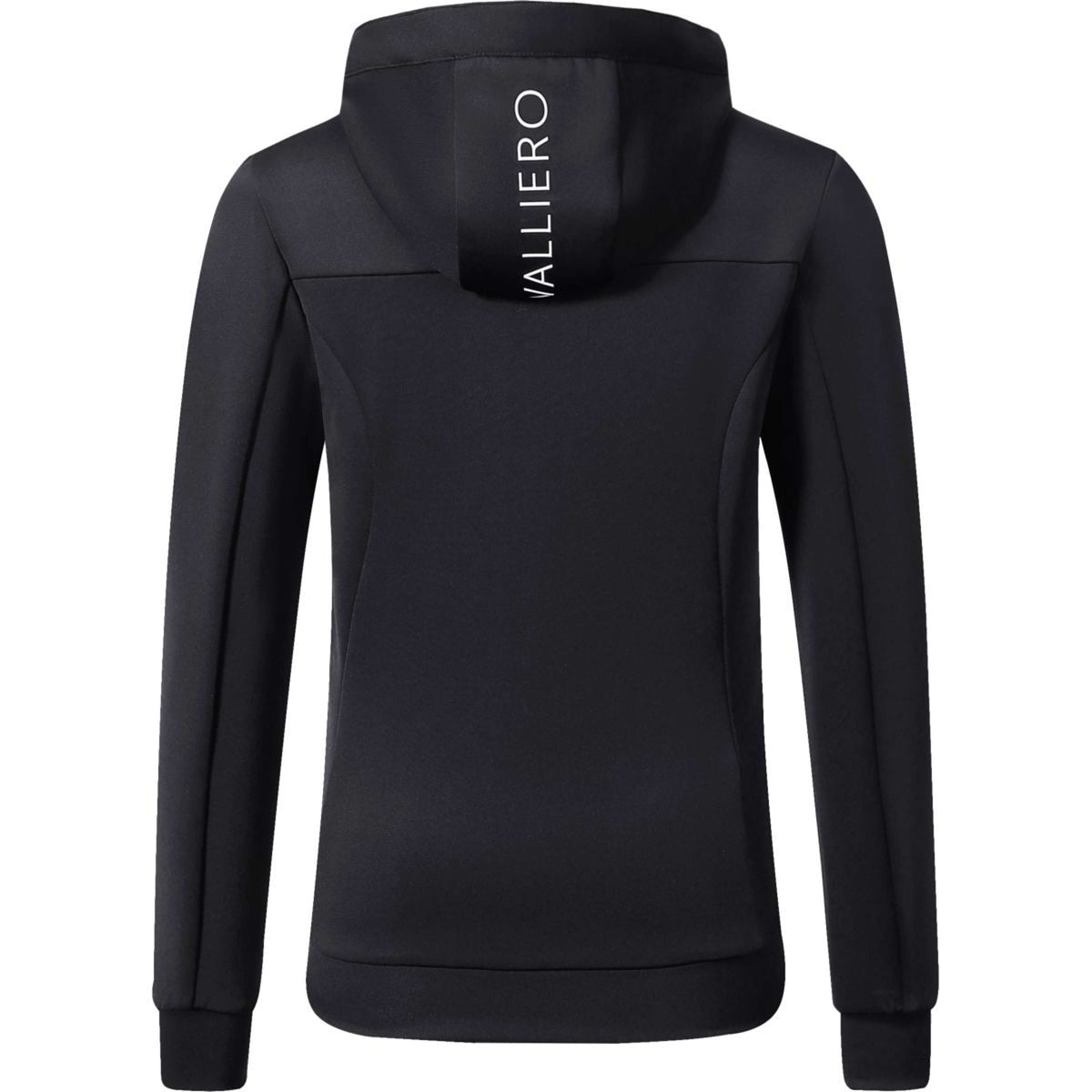 Covalliero Pull col Hoodie SS25 Noir