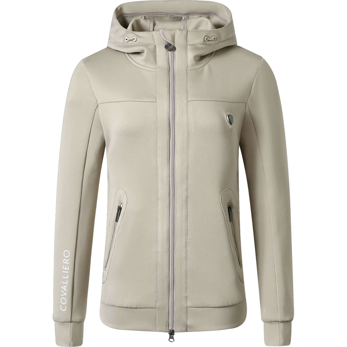 Covalliero Pull col Hoodie SS25 Beige