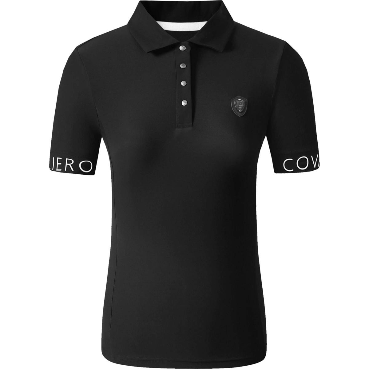 Covalliero Polo SS25 Noir