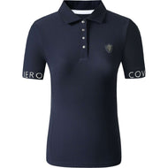 Covalliero Polo SS25 Marin foncé