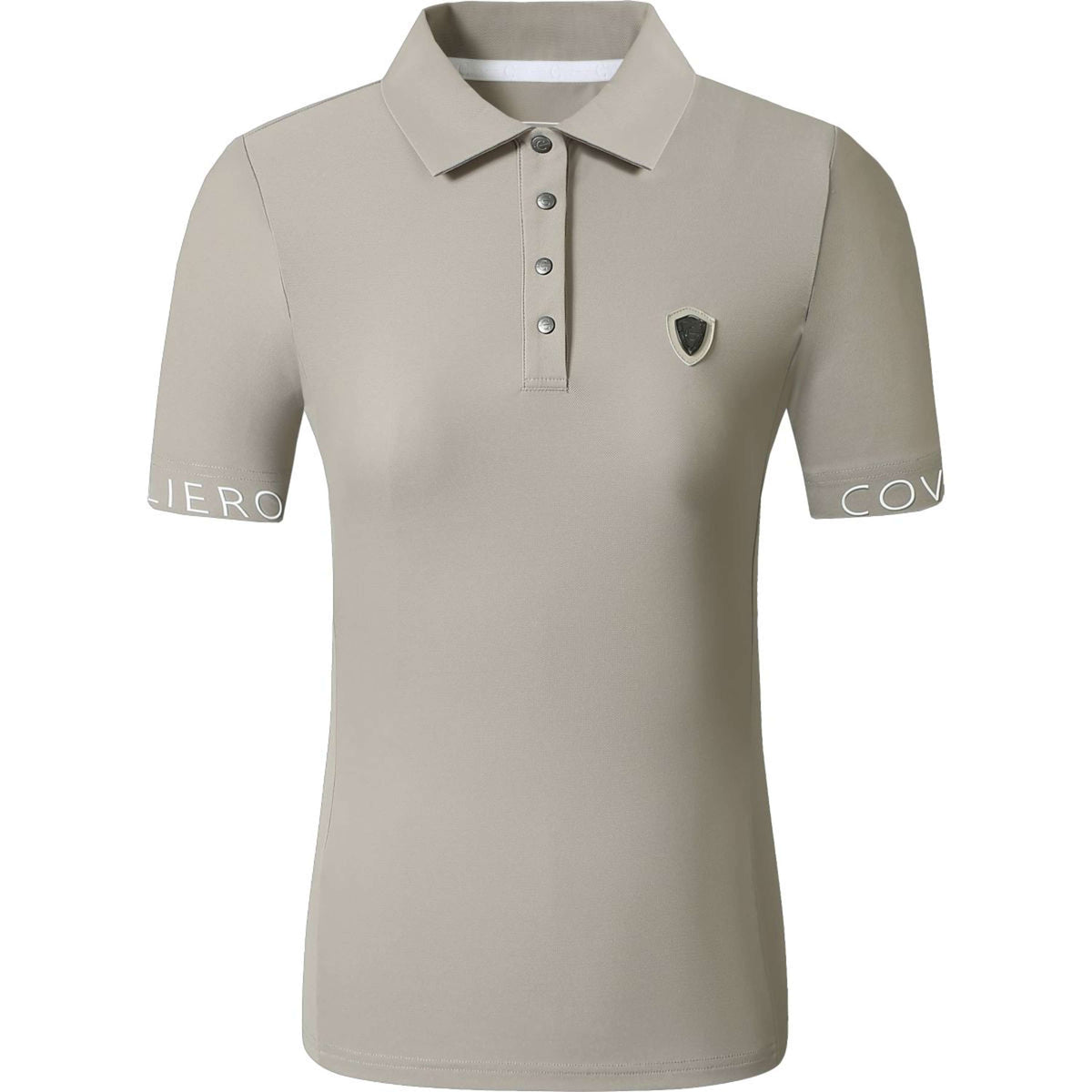 Covalliero Polo SS25 Beige