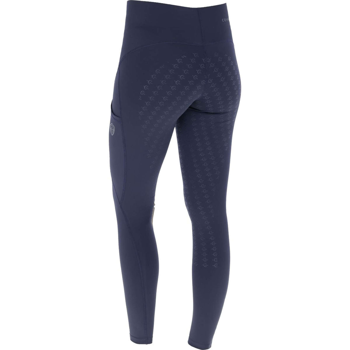 Covalliero Legging d'Équitation Full Grip SS25 Marin foncé