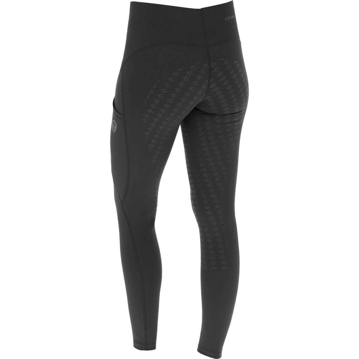 Covalliero Legging d'Équitation Full Grip SS25 Noir