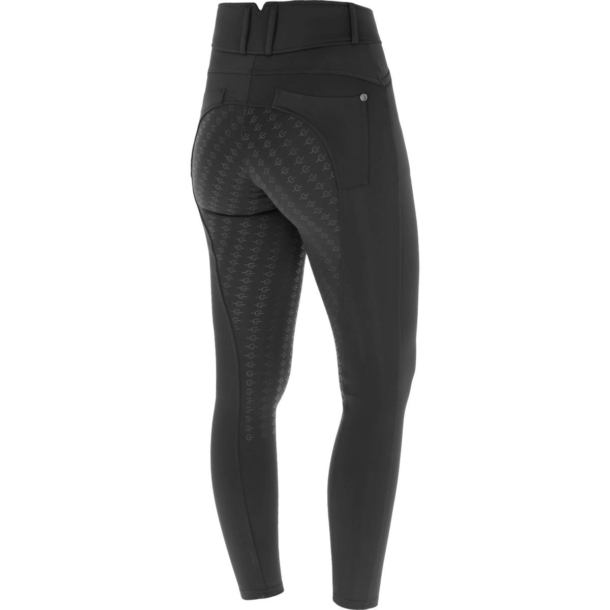 Covalliero Pantalon d'Équitation Compression Full Grip SS25 Noir