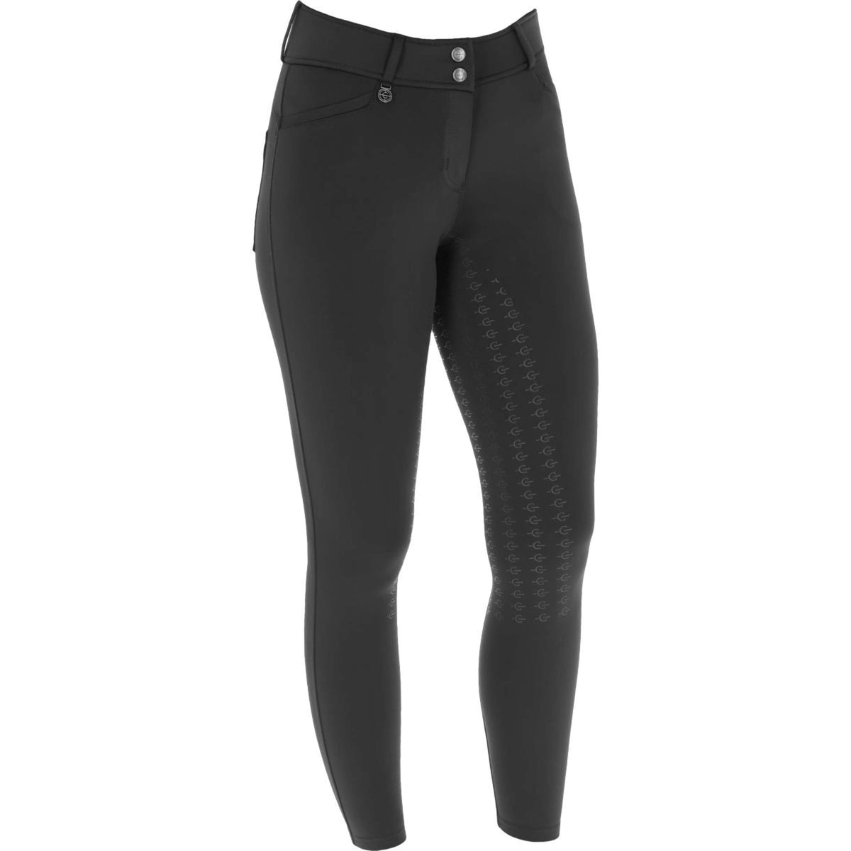 Covalliero Pantalon d'Équitation Compression Full Grip SS25 Noir