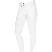 Covalliero Pantalon d'Équitation Premium Silicon Full Grip SS25 Blanc