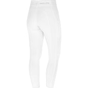 Covalliero Legging d'Équitation Compression Full Grip SS25 Blanc