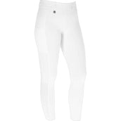 Covalliero Legging d'Équitation Compression Full Grip SS25 Blanc