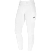 Covalliero Legging d'Équitation Compression Full Grip SS25 Blanc