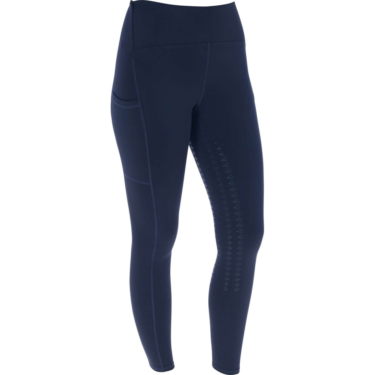 Covalliero Legging d'Équitation AW25 Full Grip Marin foncé