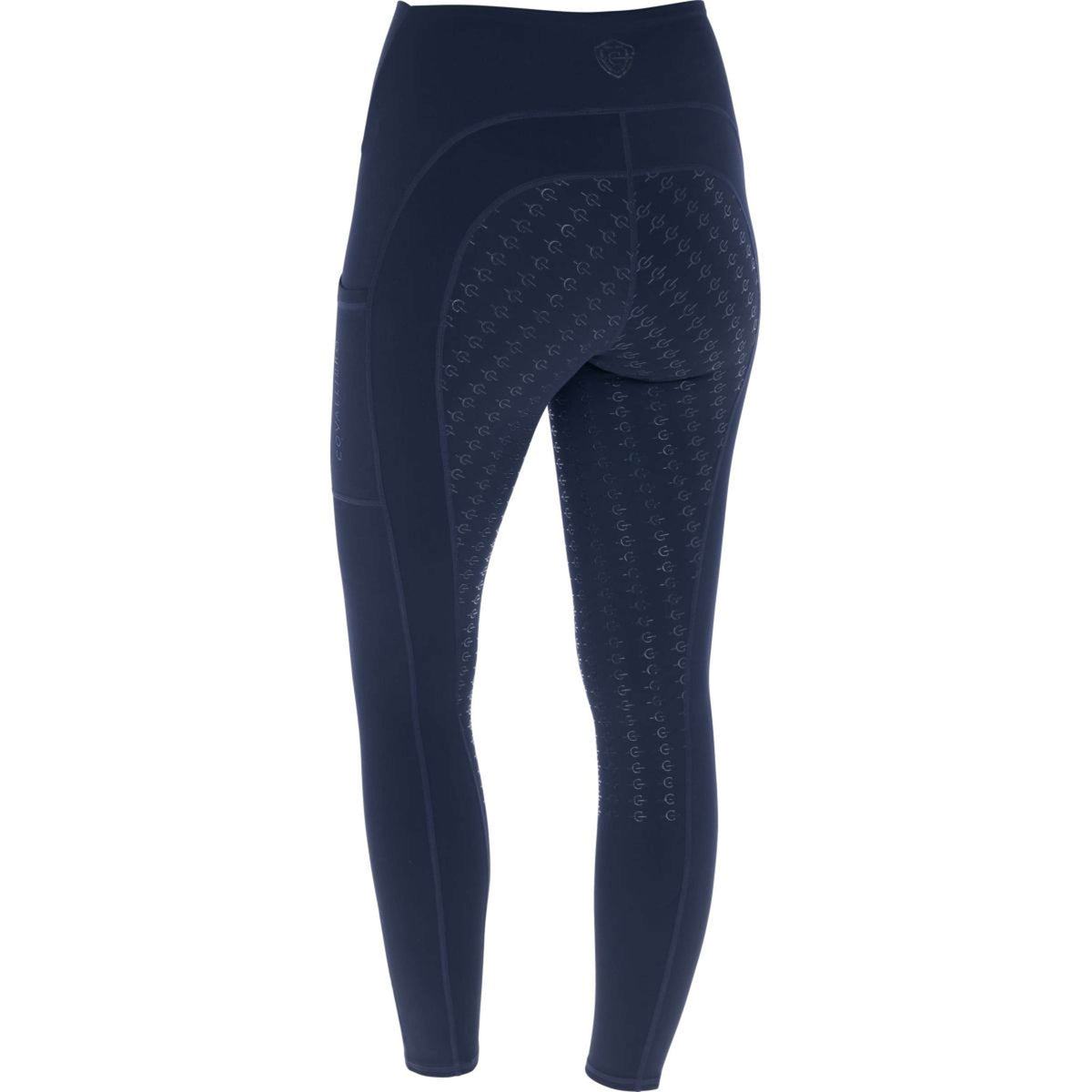 Covalliero Legging d'Équitation AW25 Full Grip Marin foncé