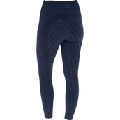 Covalliero Legging d'Équitation AW25 Full Grip Marin foncé