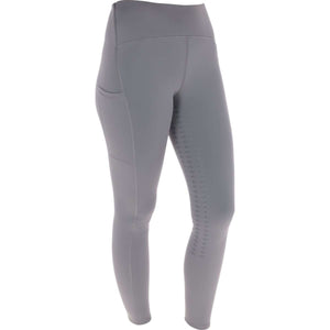 Covalliero Legging d'Équitation AW25 Full Grip Steel Grey