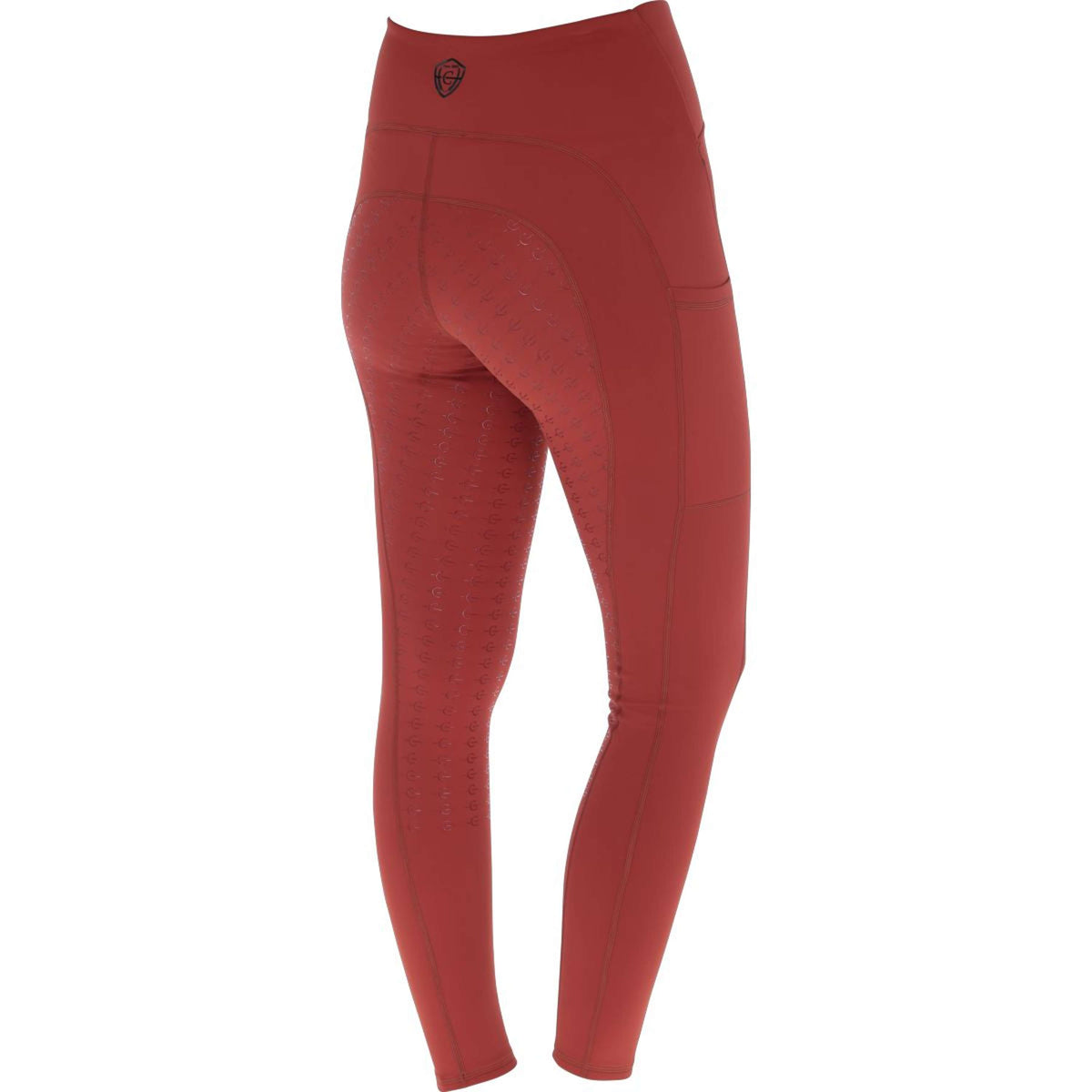 Covalliero Legging d'Équitation AW25 Full Grip Rouille
