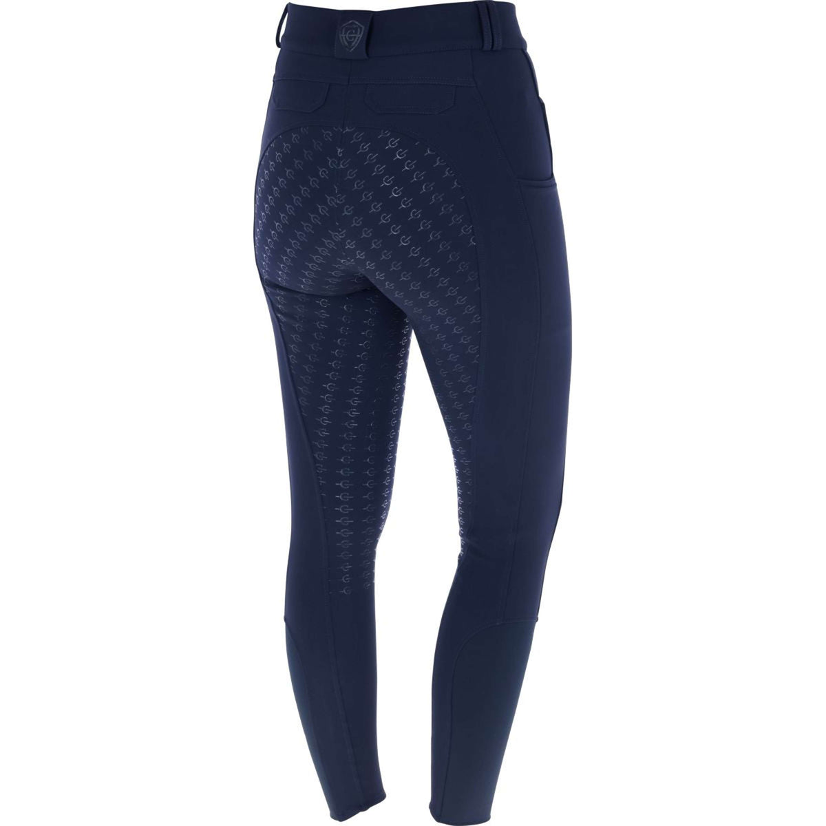 Covalliero Pantalon d'Équitation AW25 Full Grip Marin foncé