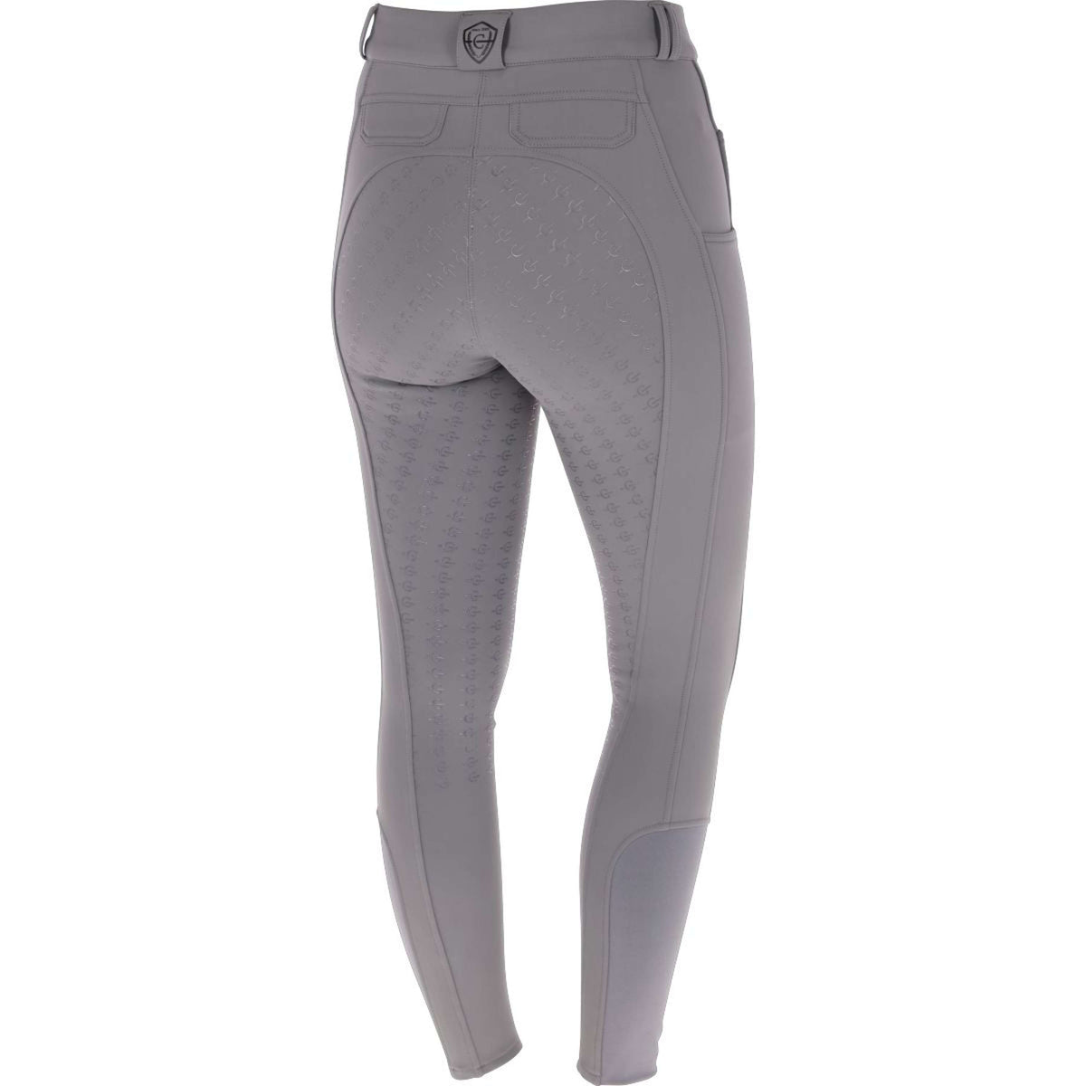 Covalliero Pantalon d'Équitation AW25 Full Grip Steel Grey