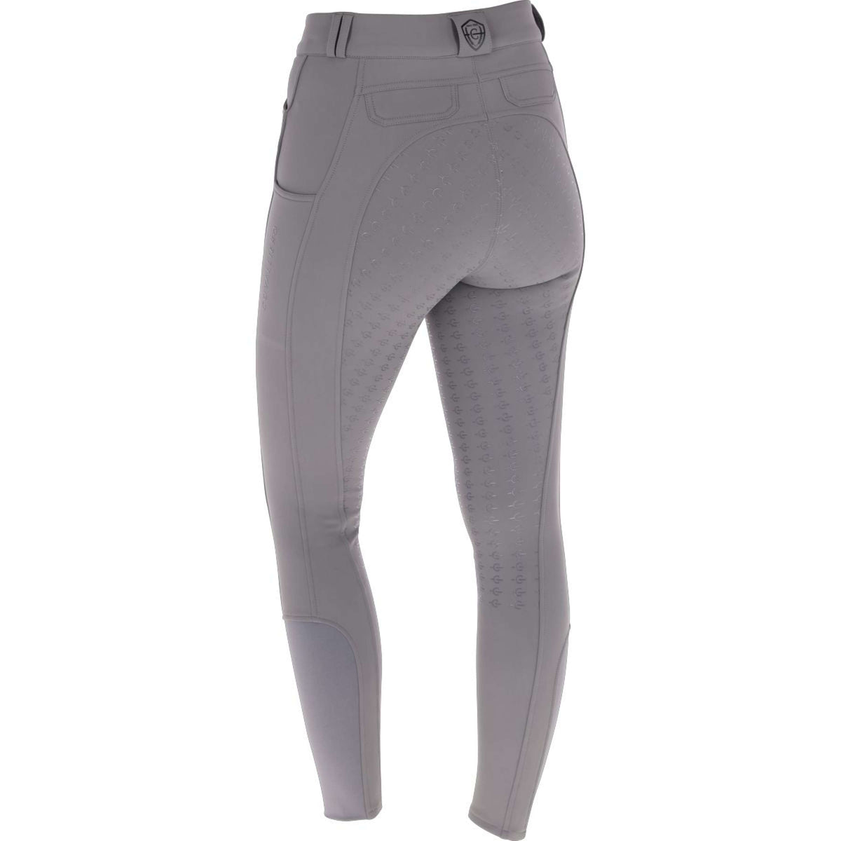 Covalliero Pantalon d'Équitation AW25 Full Grip Steel Grey