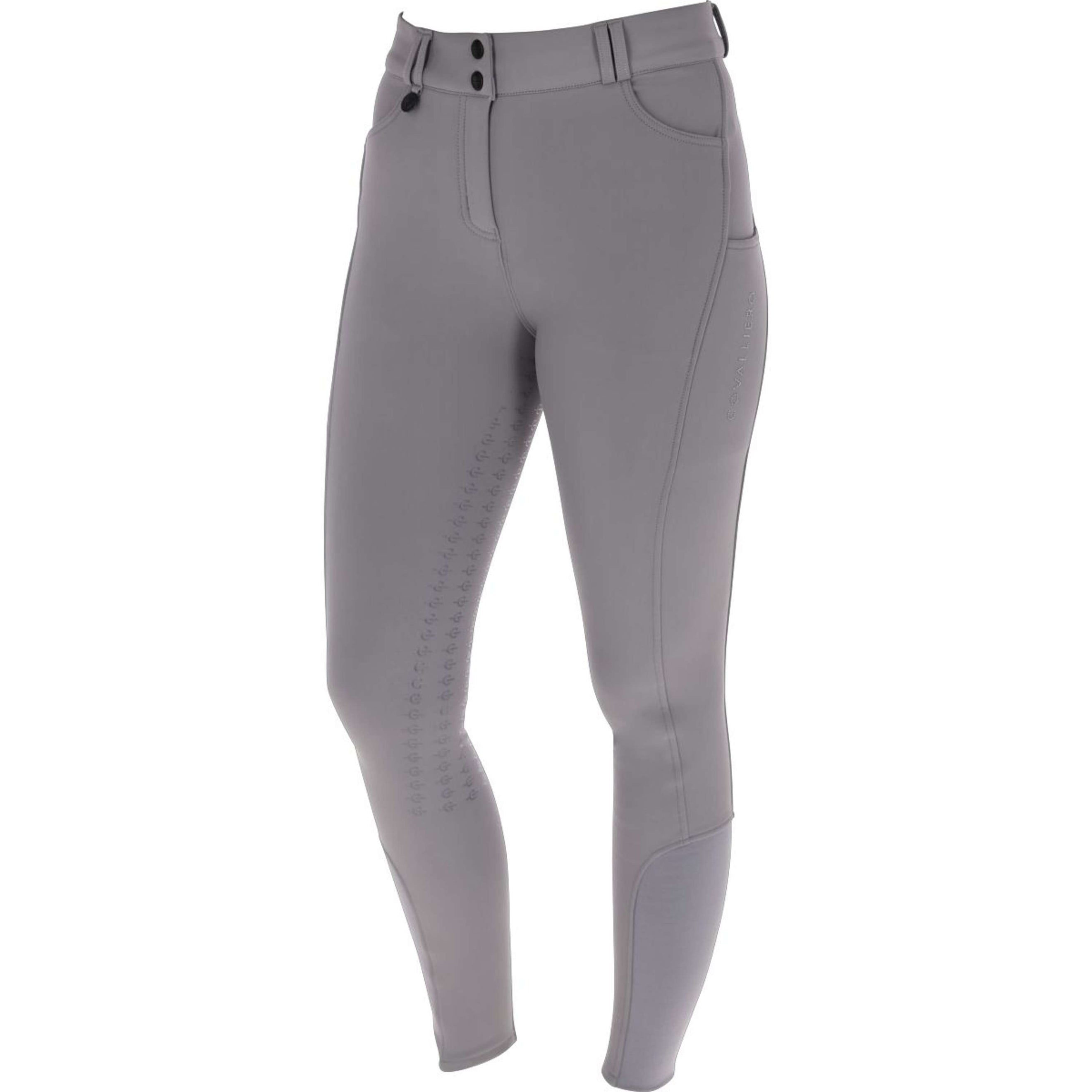 Covalliero Pantalon d'Équitation AW25 Full Grip Steel Grey Covalliero Pantalon d'Équitation AW25 Full Grip Steel Grey