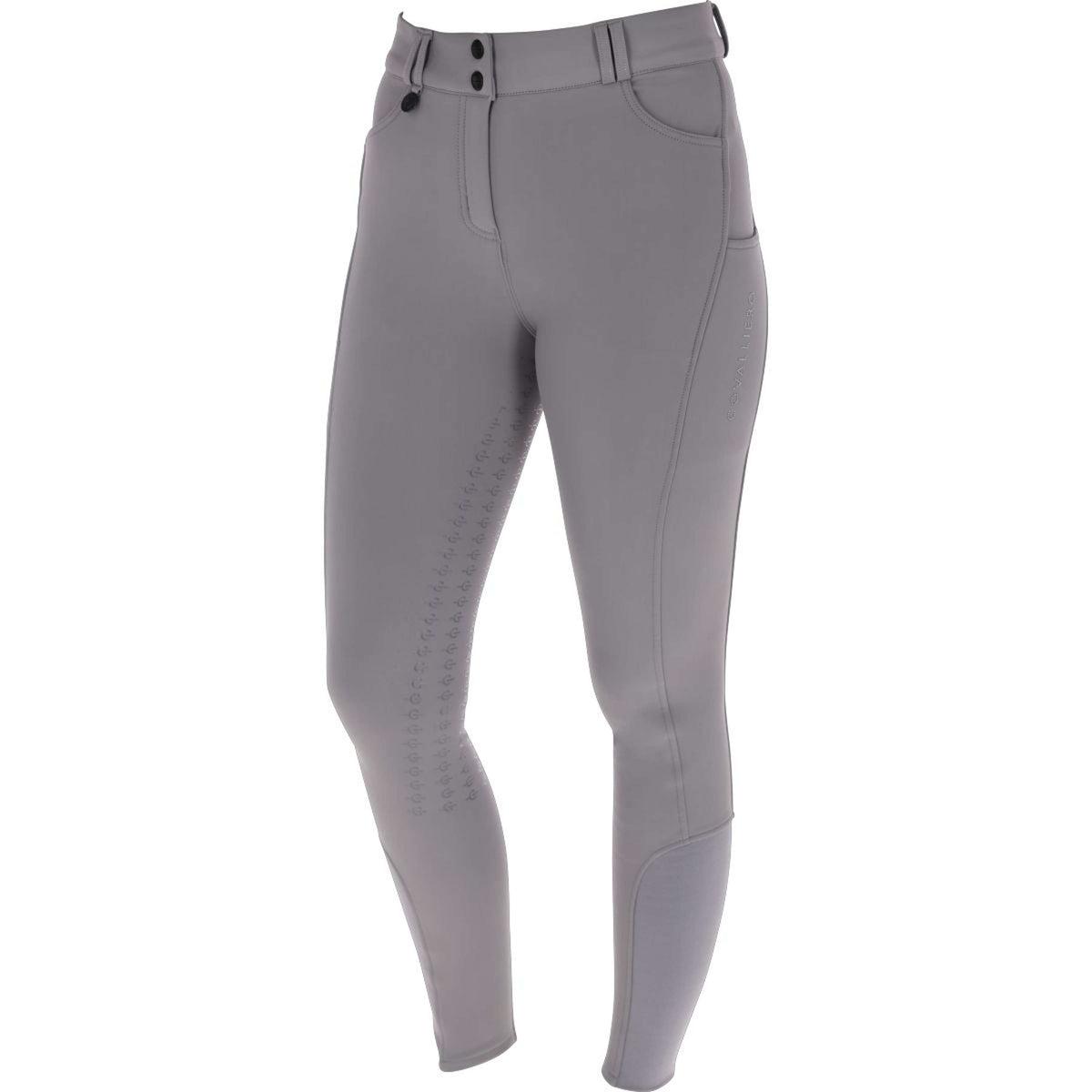 Covalliero Pantalon d'Équitation AW25 Full Grip Steel Grey