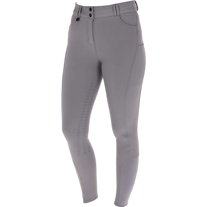 Covalliero Pantalon d'Équitation AW25 Full Grip Steel Grey