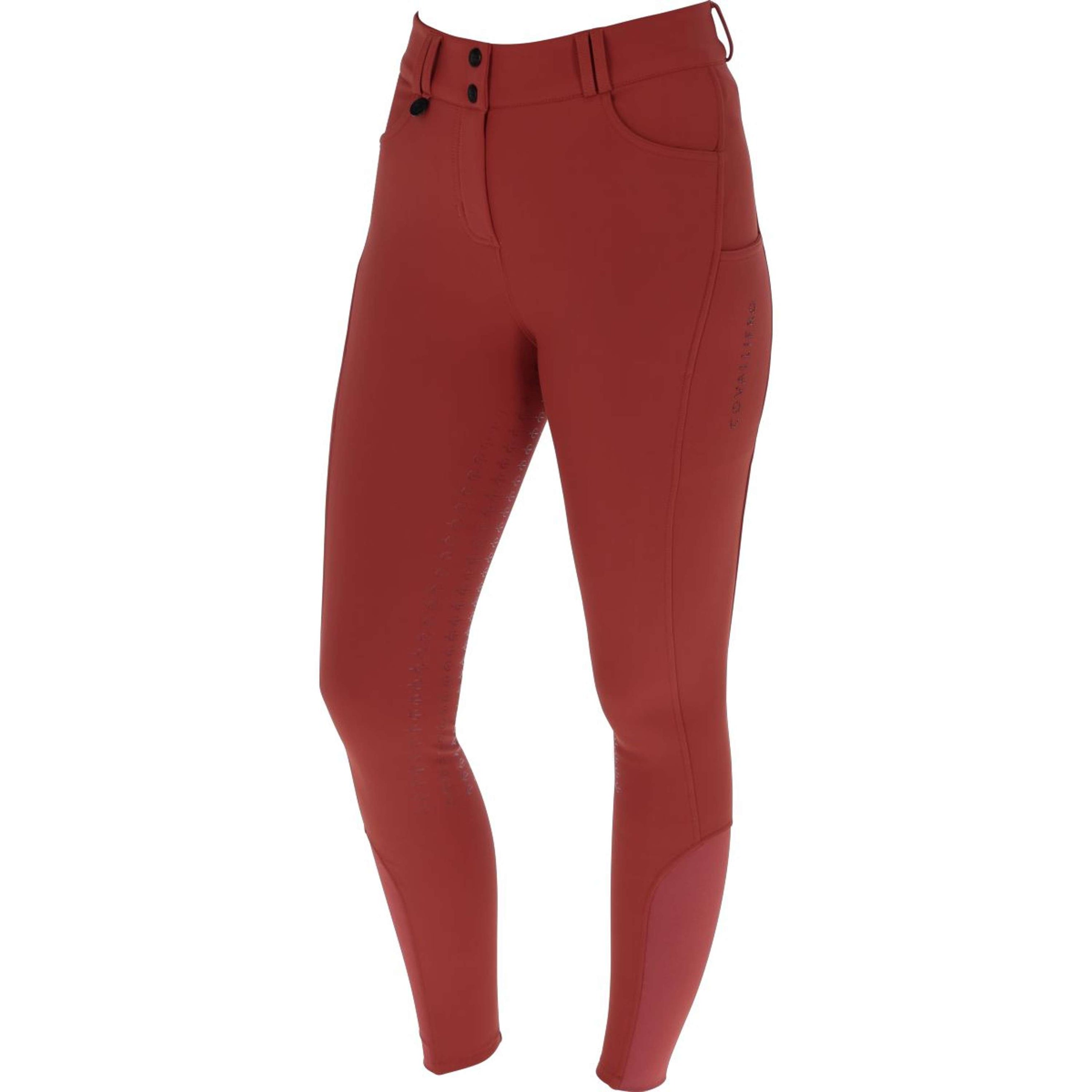 Covalliero Pantalon d'Équitation AW25 Full Grip Rouille