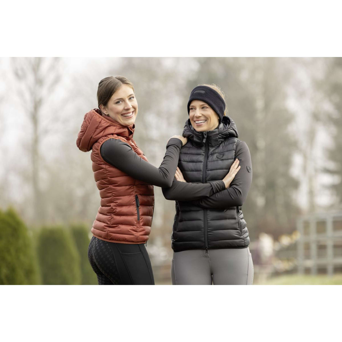 Covalliero Bodychauffant Quilted AW25 Noir