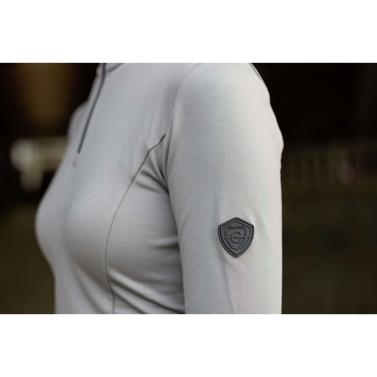 Covalliero Chemise AW25 Longues Manches Steel Grey