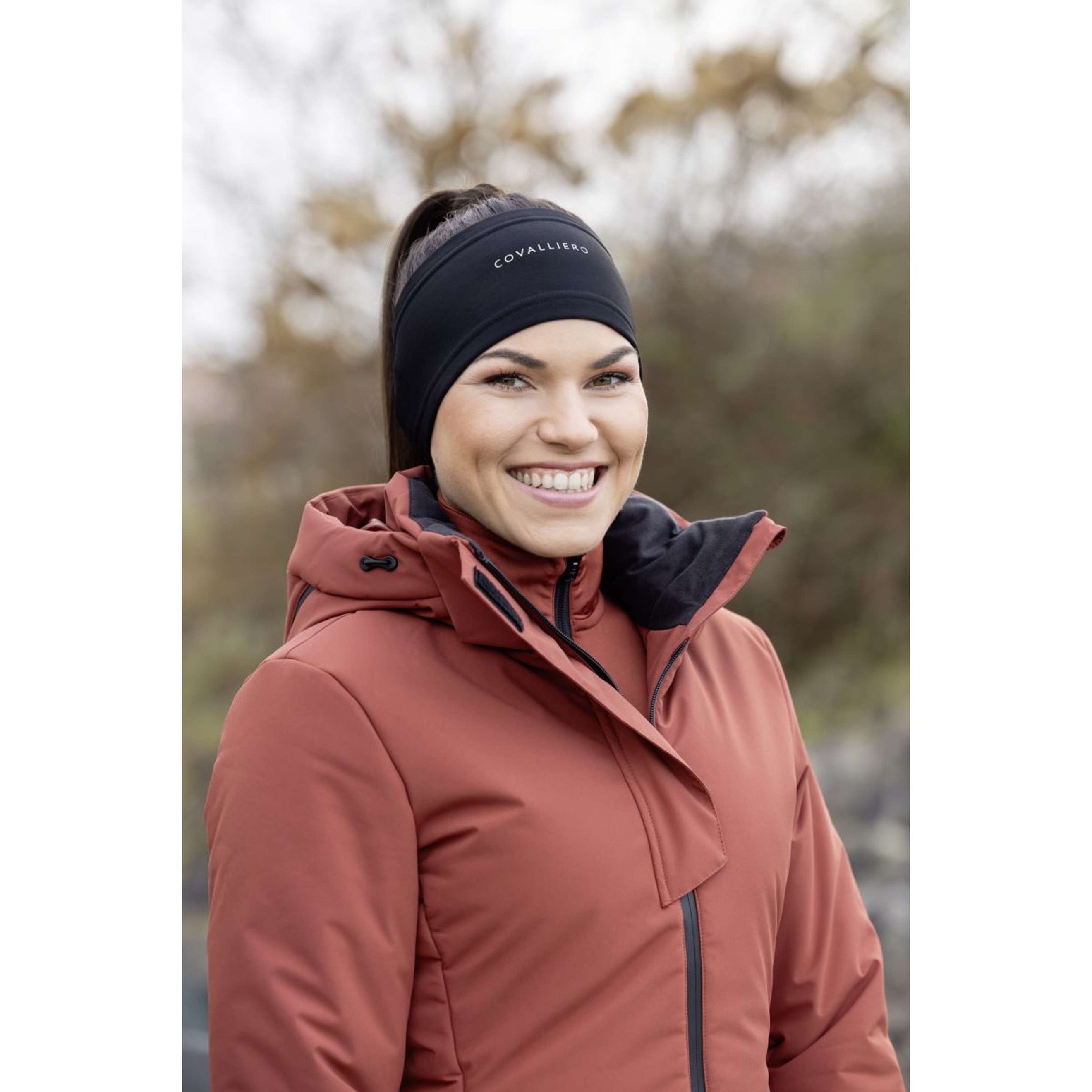 Covalliero Bandeau Thin AW25 Noir Covalliero Bandeau Thin AW25 Noir