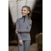 Covalliero Chemise AW25 Kids Longues Manches Steel Grey