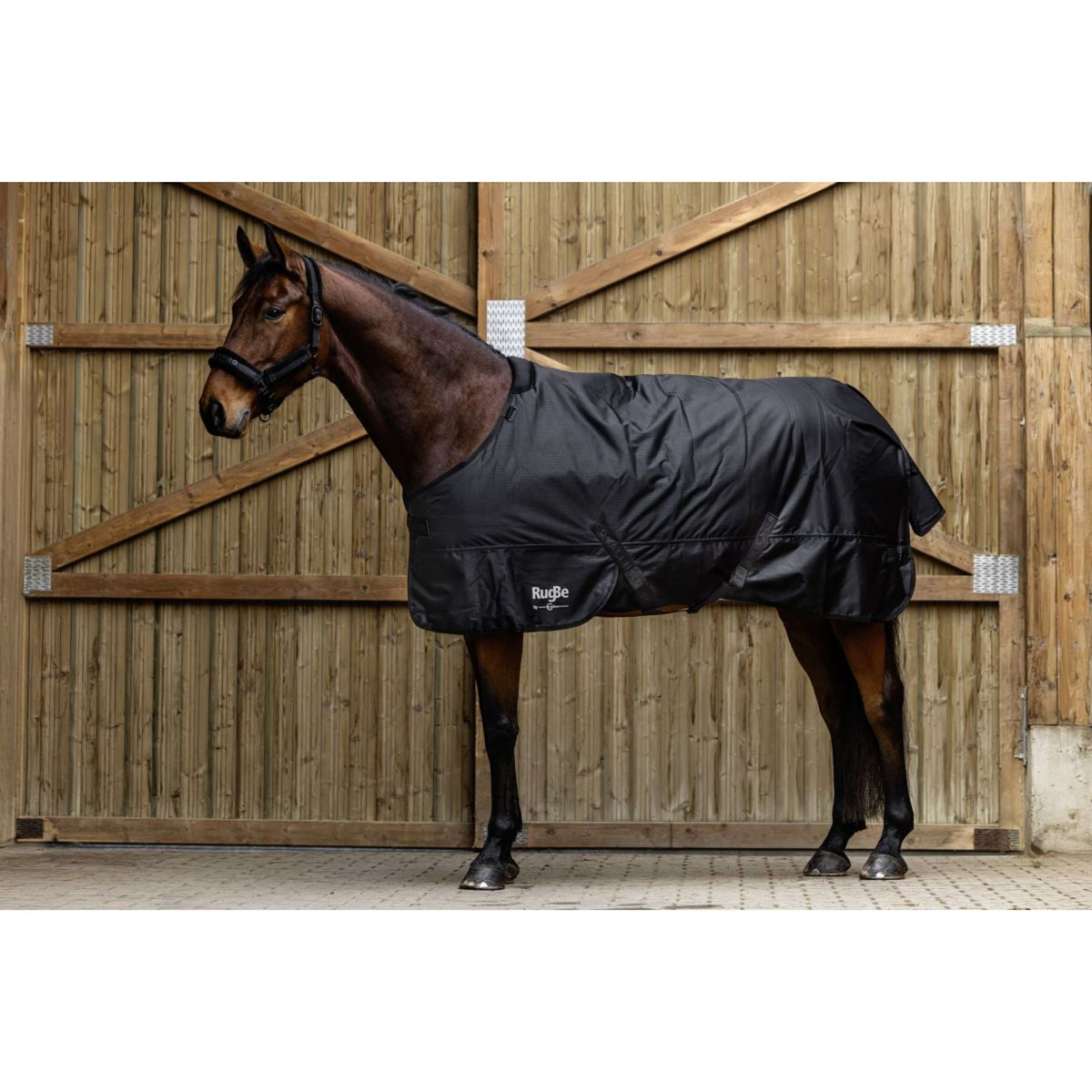 RugBe by Covalliero Couverture d'Hiver AW25 100g Noir