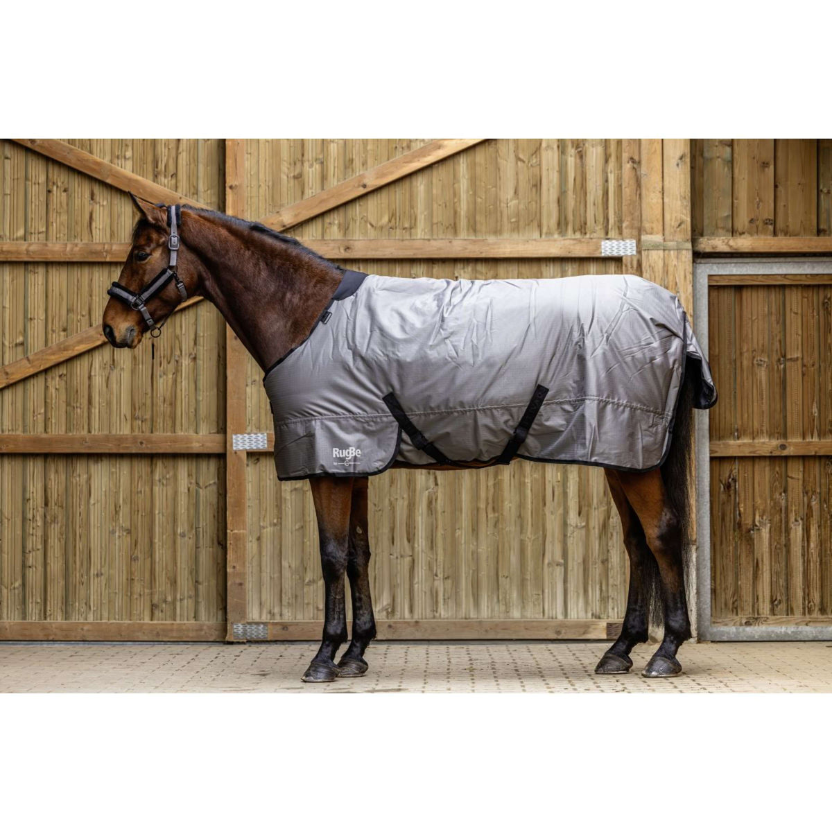 RugBe by Covalliero Couverture d'Hiver AW25 100g Steel Grey