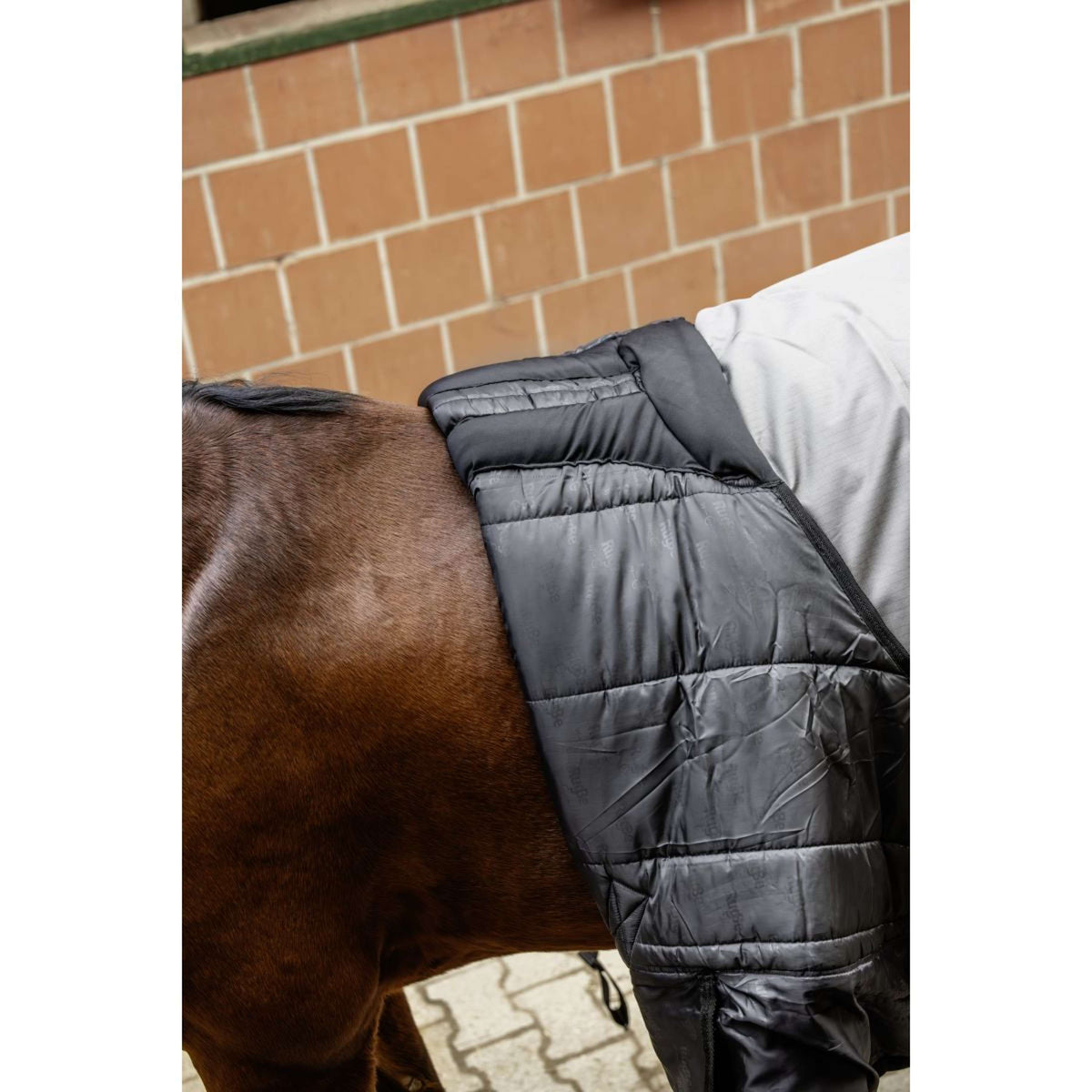 RugBe by Covalliero Couverture d'Hiver AW25 100g Steel Grey