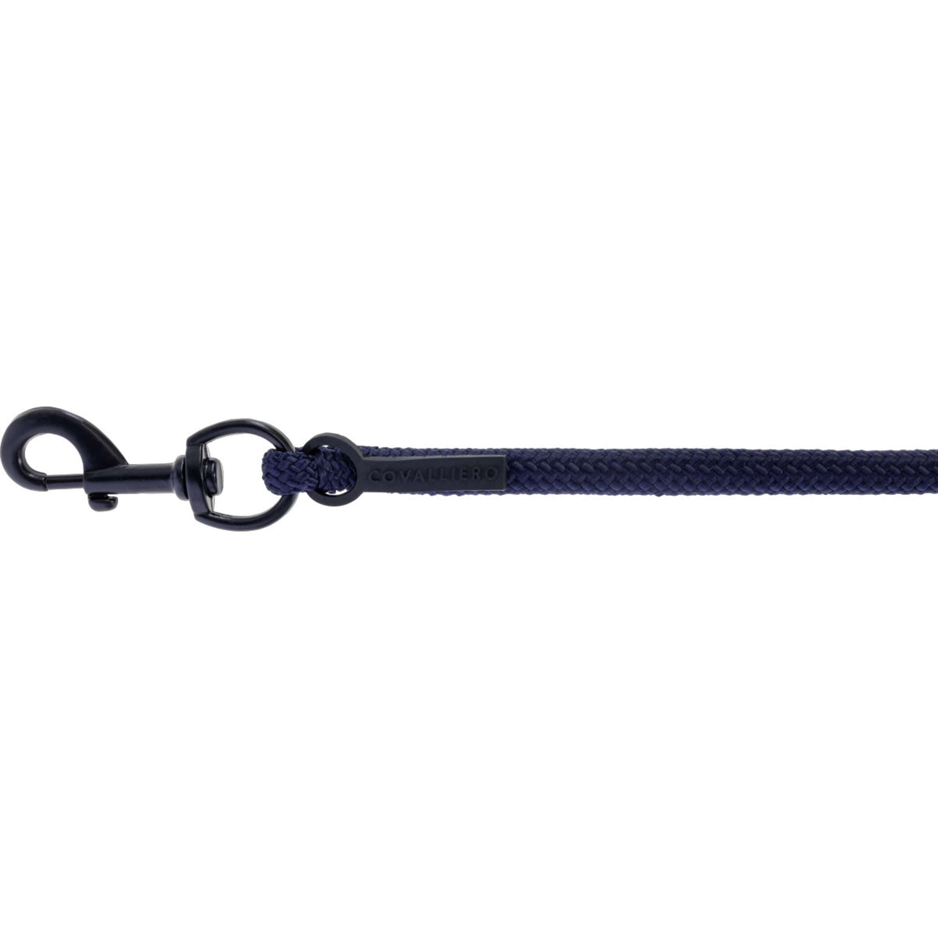 Covalliero Corde pour Licol AW26 avec Mousqueton Marin foncé