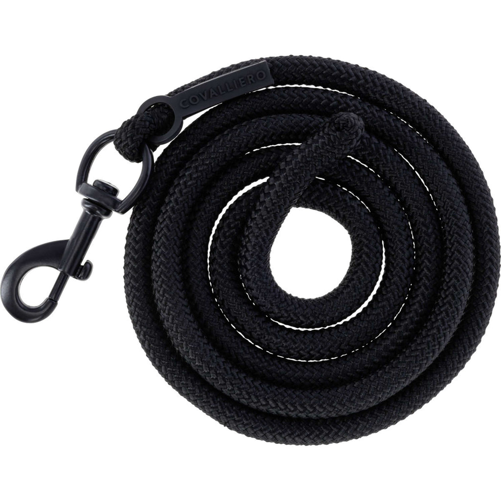 Covalliero Corde pour Licol AW26 avec Mousqueton Noir