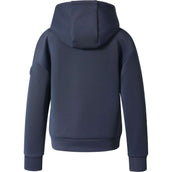 Covalliero Pull col Hoodie AW26 Kids Marin foncé