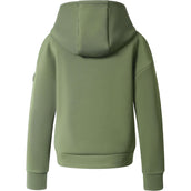 Covalliero Pull col Hoodie AW26 Kids Forest Green