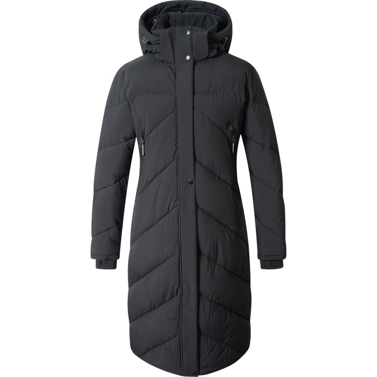Covalliero Manteau d'hiver long AW26 Noir