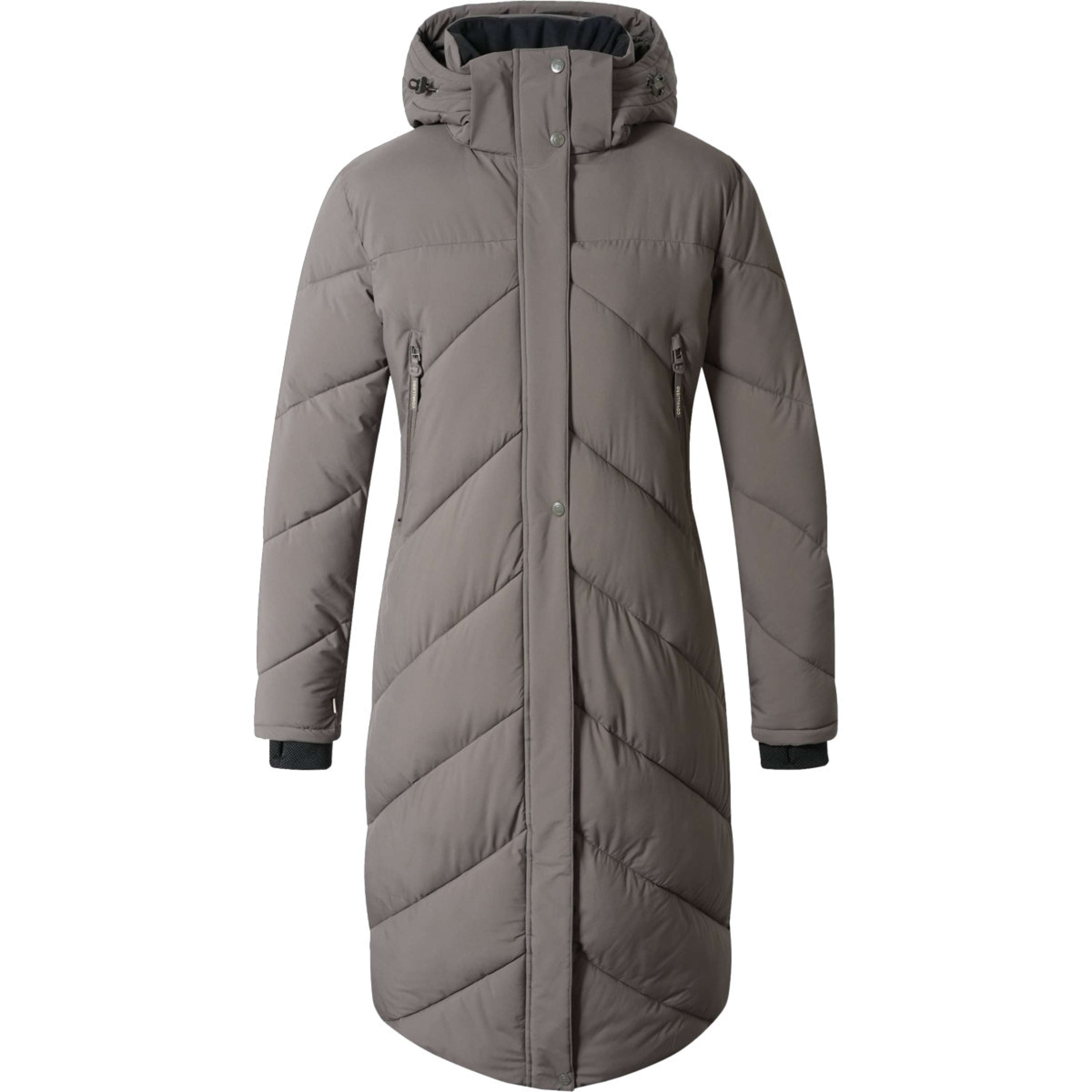 Covalliero Manteau d'hiver long AW26 Milky Chocolate