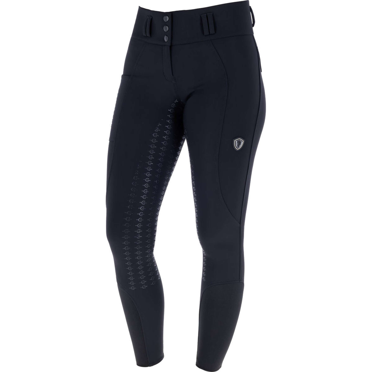 Covalliero Pantalon d'Équitation Hight Waist Full Grip AW26 Noir