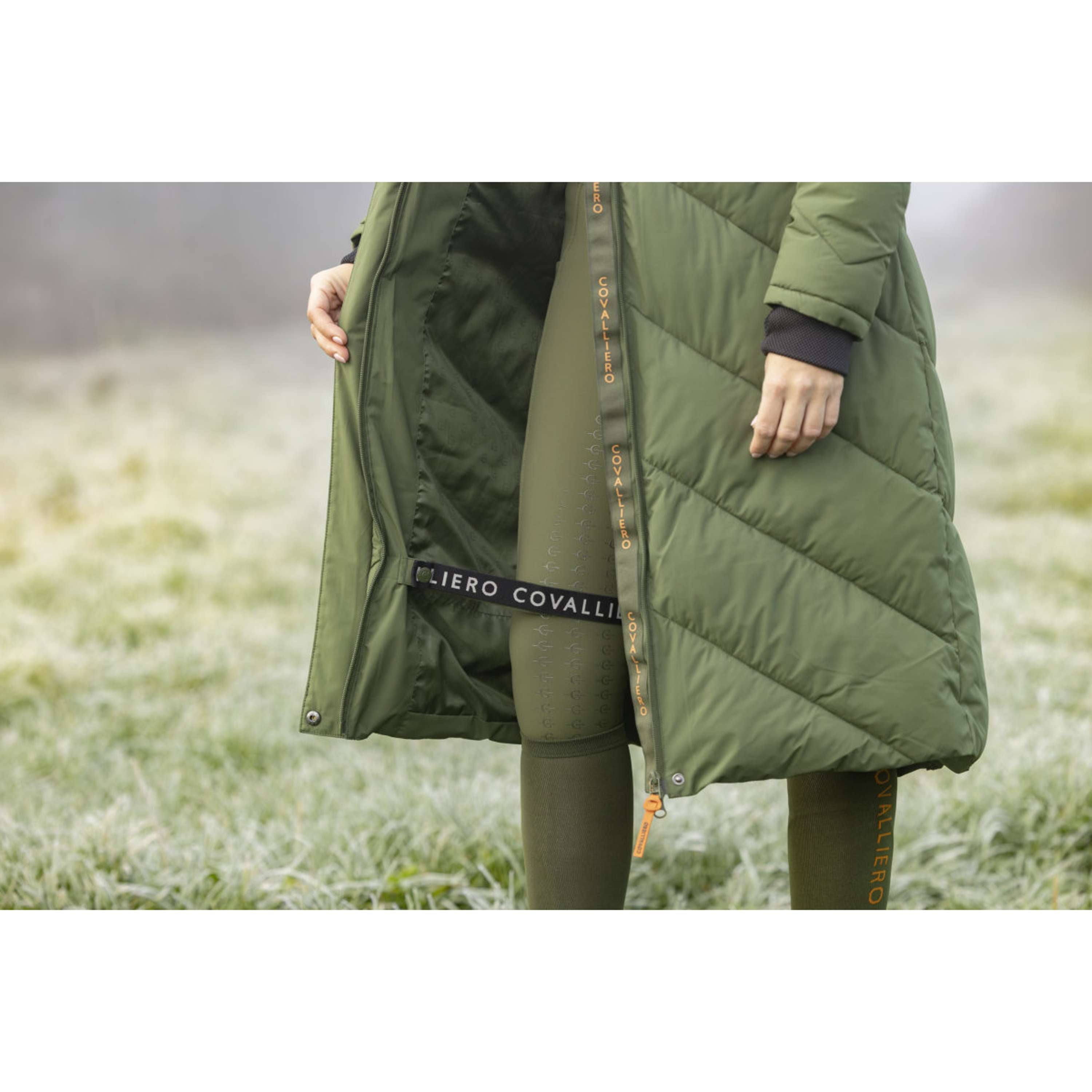 Covalliero Manteau d'hiver long AW26 Forest Green