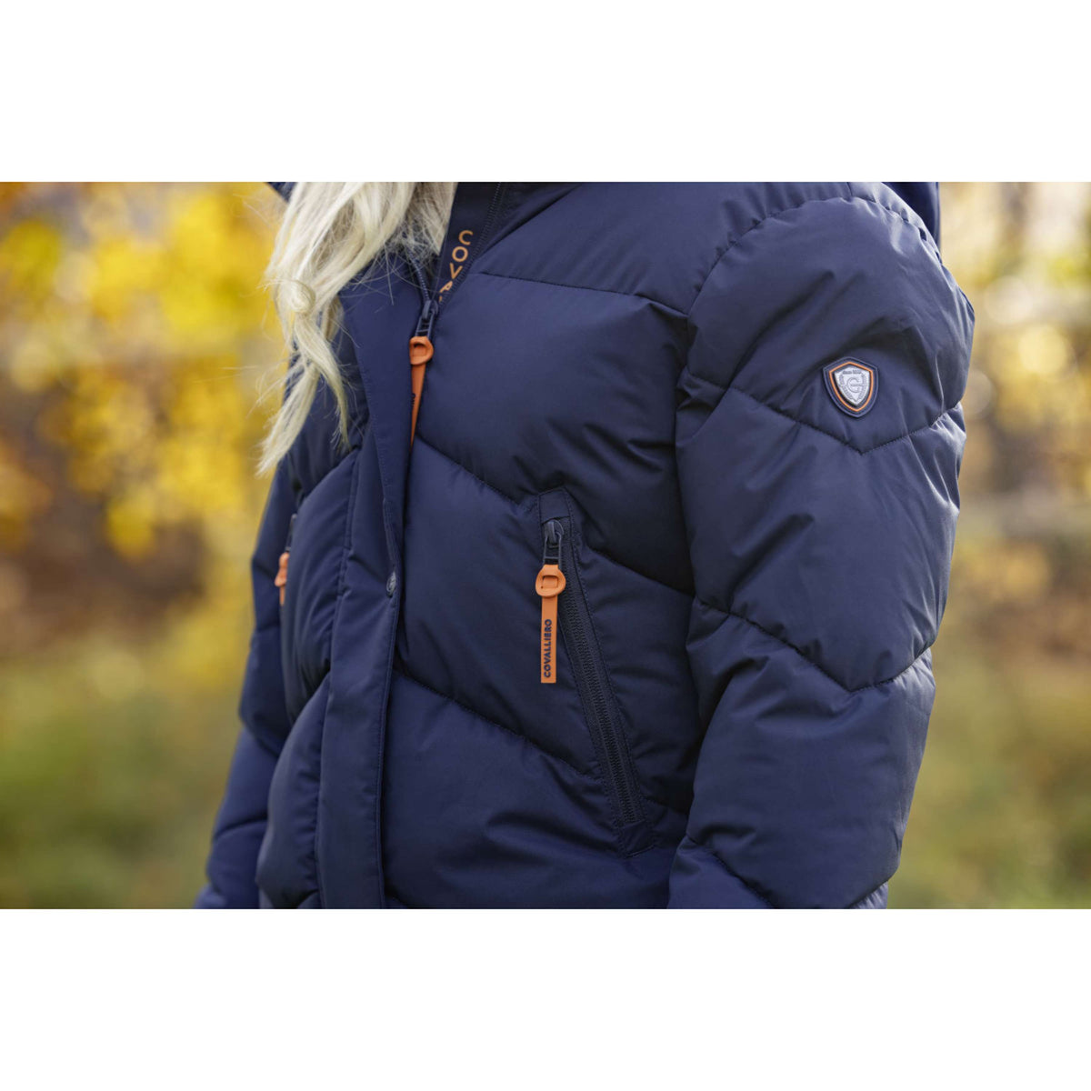 Covalliero Manteau d'Hiver AW26 Marin foncé
